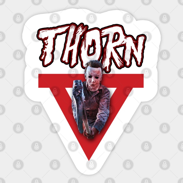 Thorn Sticker by GristleBox